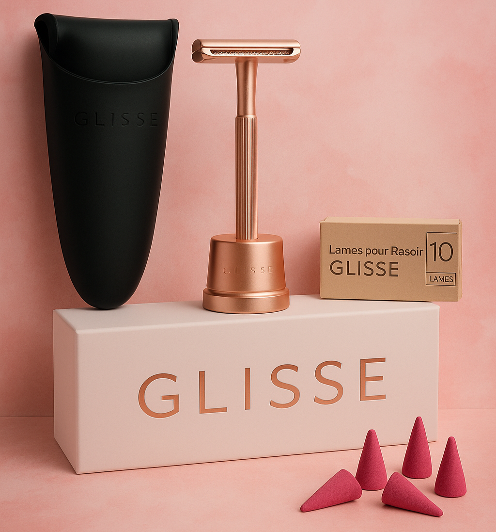 Kit complet rasage pour femme – Edition Platinum avec Accessoires Offerts