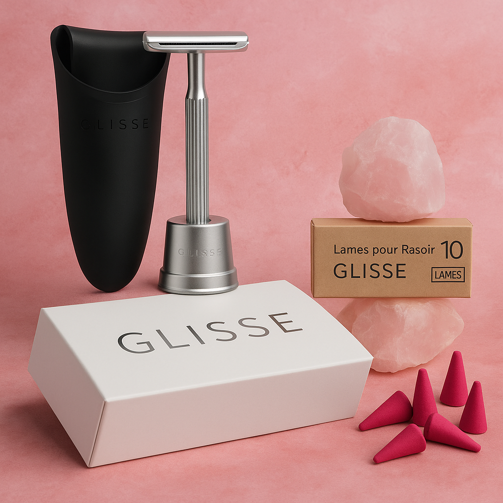 Kit complet rasage pour femme – Edition Platinum avec Accessoires Offerts