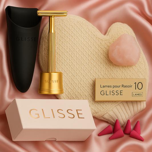 Kit complet rasage pour femme – Edition Luxe avec Accessoires Offerts